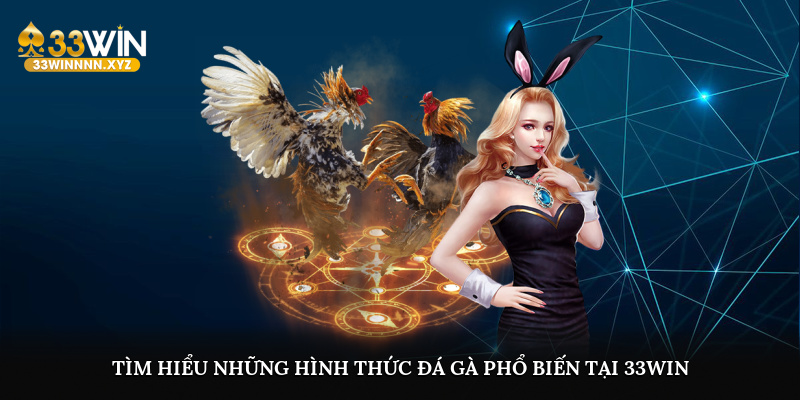 Tìm hiểu những hình thức đá gà phổ biến tại 33WIN